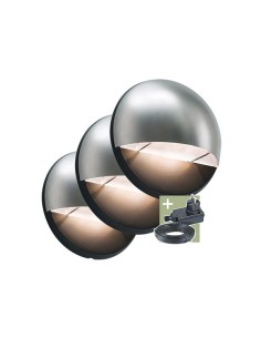 Ludeco - Aron - Wandleuchte - 3er-Set - 12 V - 90 lm - 1...