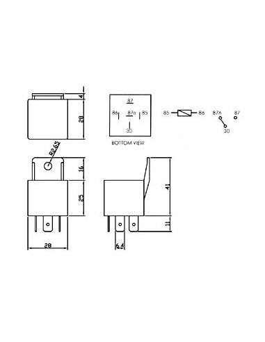 CAR RELAY 1 x INVERTER