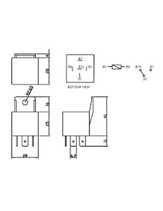CAR RELAY 24VDC  1 x INVERTER 2