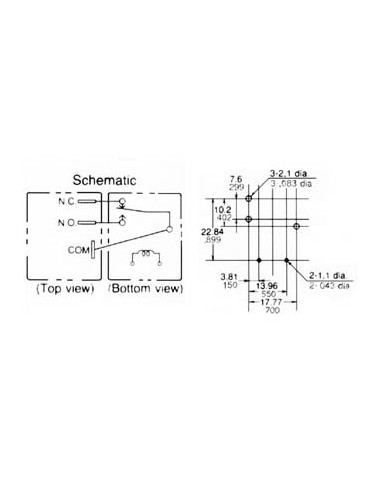 RELAIS AUTOMOBILE ,  MONTAGE SUR CI 1 x...