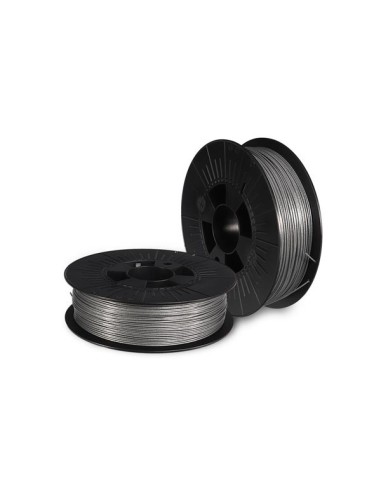 1.75 mm PLA-FILAMENT - METAALZILVER - GLANZEND...