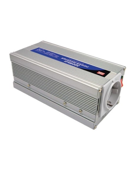 MEAN WELL - DC-AC INVERTER MET GEMODIFICEERDE SINUSGOLF - 300 W - DUITS STOPCONTACT