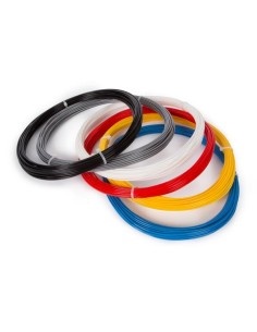PLA-FILAMENT-SORTIMENT - 1.75 mm - 6 FARBEN - FÜR...