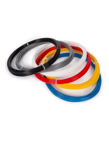 1.75 mm (1/16") PLA FILAMENT ASSORTMENT - 6 COLOURS - FOR 3D PRINTER AND 3D PEN