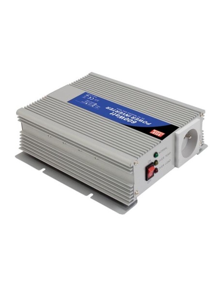 MEANWELL - MODIFIED SINE WAVE DC-AC POWER INVERTER 12 V - 600 W - FRENCH SOCKET