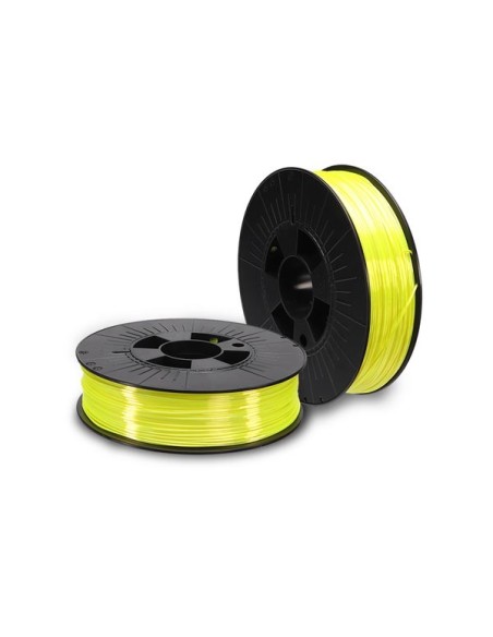 FILAMENT PLA - SATIN - 1.75 mm - JAUNE FLUORESCENT - 750 g