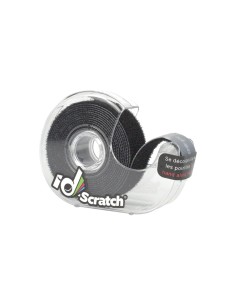 Klettband - Rolle 2m x 2cm - Farbe schwarz 2