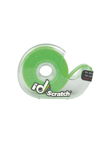 Scratch tape - reel 2m x 2cm - fluo green color