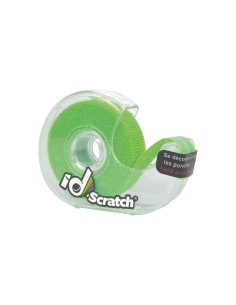 Klittenband - rol 2m x 2cm - fluogroen 2