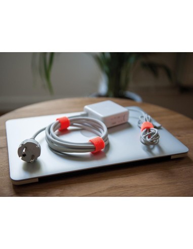 Klettband - Rolle 2m x 2cm - Farbe orange