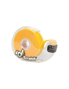 Klettband - Rolle 2m x 2cm - Farbe gelb 2