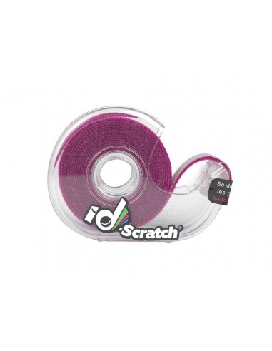 Scratch tape - reel 2m x 2cm - violet red color