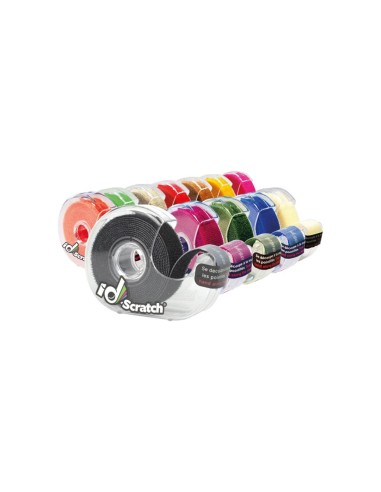 Klittenband - rol 2m x 2cm - violet rode kleur