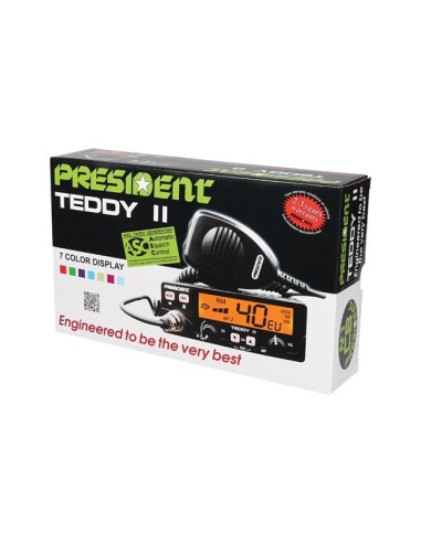 PRESIDENT® - TEDDY II - CB-FUNKGERÄT AM/FM -...
