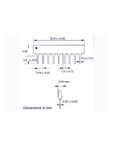 RESEAU SIL 0.125W 22K