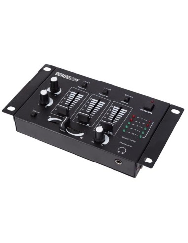 STEREO MIXER WITH 3 CHANNELS & 2 MICROPHONE...