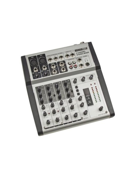 MIXER - 6 CHANNEL - DIGITAL REVERB / ECHO