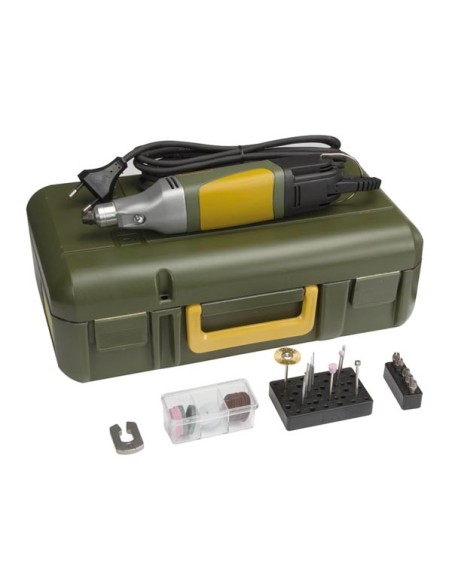 PROXXON - PROFESSIONAL DRILL/GRINDER IBS/E + 34 accessories