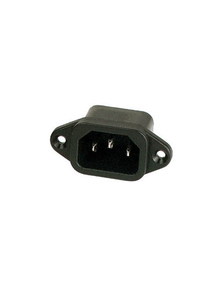 MALE POWER SOCKET, CHASSIS TYPE