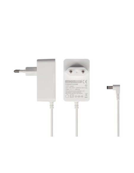 UNIVERSAL POWER SUPPLY - 12 VDC - 2 A - 24 W - CONNECTOR 2.1 x 5.5 mm - WHITE