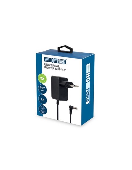 ALIMENTATION UNIVERSELLE - 24 VCC - 1 A - 24 W - CONNECTEUR (2.1 x 5.5 mm)