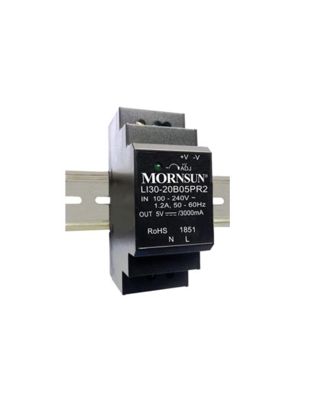 Industriële voeding op DIN-rail - enkele uitgang - 30 W - 24 V - 1.5 A