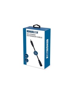 DC POWER EXTENSION CABLE WITH MALE-FEMALE PLUG - 2 m - BLACK 2