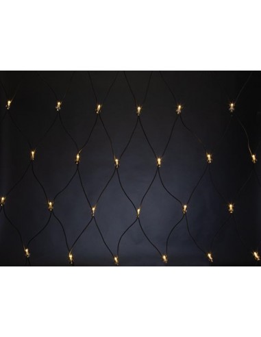 SUBRA LED - Subra extension - 2 x 2 m - 144 warm white lamps - black wire - 230 V