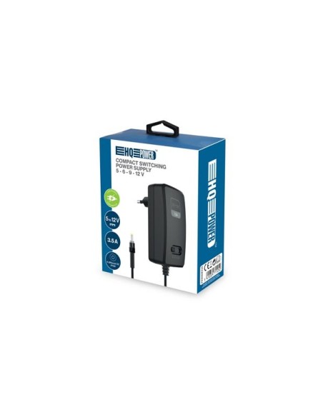 STECKERNETZTEIL - EINSTELLBAR - 5 TO 12 VDC - 42 W - 3.5 A max.