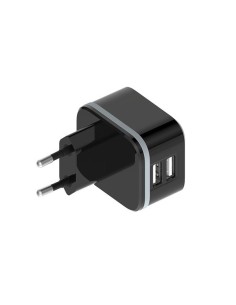 COMPACT CHARGER WITH DUAL USB OUTPUT - 5 V - 3.4 A max.... 2
