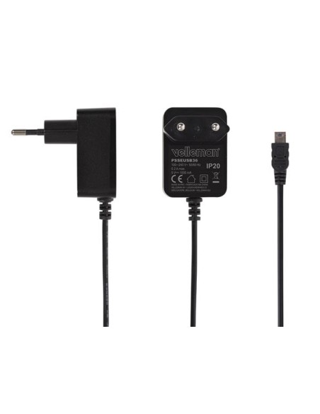 COMPACTE LADER MET MINI-USB-AANSLUITING - 5 VDC - 1 A