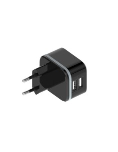 COMPACT CHARGER WITH DUAL USB OUTPUT 5 V - 4.8 A max. -... 2