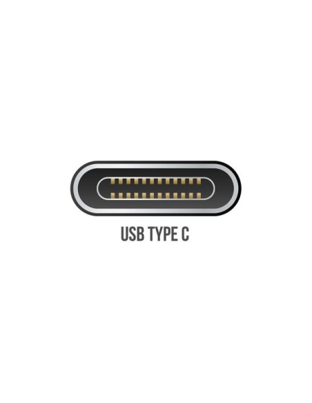 KOMPAKTES LADEGERÄT MIT USB-ANSCHLUSS - 5 VDC - 2.5 A max. - 15 W max. - TYP C MIT 4 REISESTECKERN