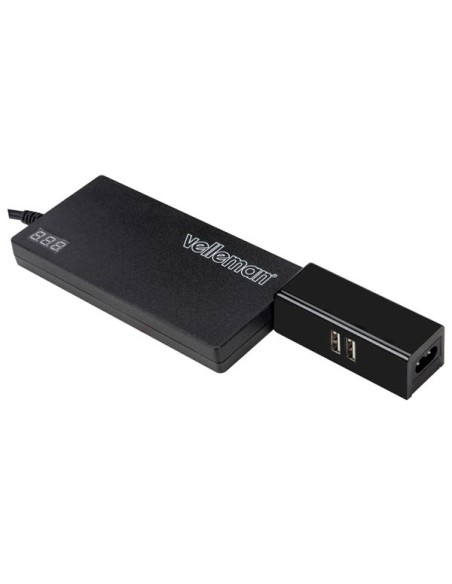 IN LINE COMPACT CHARGER WITH DUAL USB OUTPUT - 5 VDC - 2.1 A - 10.5 W
