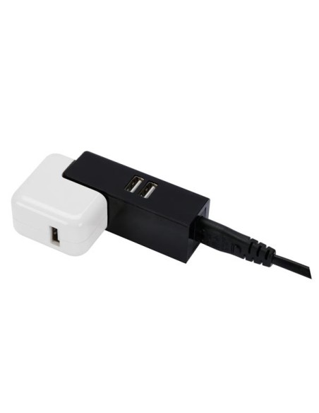 IN LINE COMPACT CHARGER WITH DUAL USB OUTPUT - 5 VDC - 2.1 A - 10.5 W