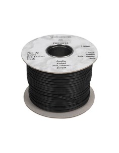 CABLE COTE A COTE BLINDE 2x0.14 - NOIR 2