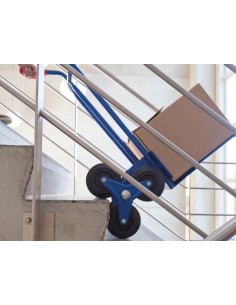 TREPPEN-SACKKARRE MIT 6 RÄDERN - MAX. TRAGLAST 150 kg 2
