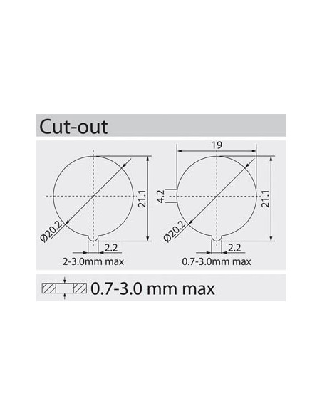 ILLUMINATED ROCKER SWITCH  - GREEN - DPST/ON-OFF
