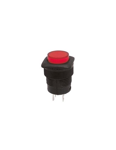 PUSH-BUTTON SWITCH OFF-ON WITH RED LED