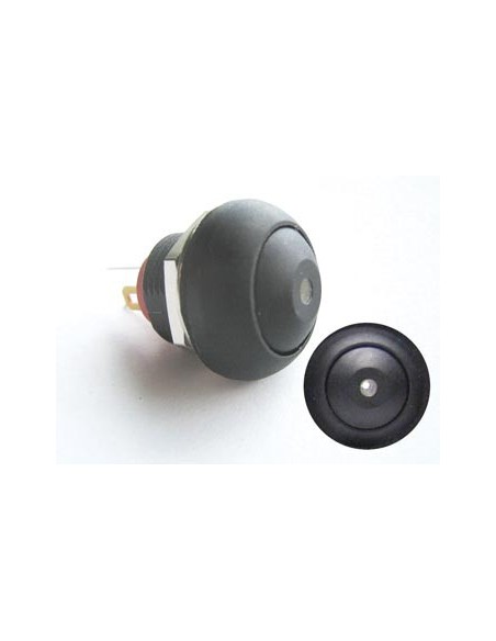 MINI-DRUCKTASTER - WEIßE LED - 1P SPST AUS-(EIN)