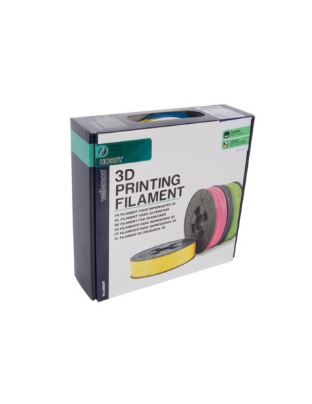 JEU DE FILAMENT ABS 1.75 mm - 6 COULEURS - POUR IMPRIMANTE 3D ET STYLO 3D