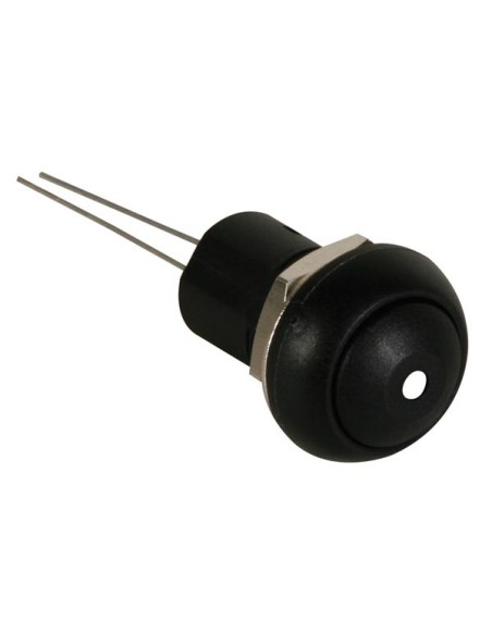 MINI PUSH SWITCH WITH WHITE LED 1P SPST OFF-ON