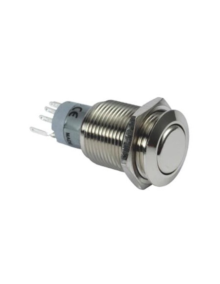 RONDE METALEN SCHAKELAAR SPDT 1NO 1NC