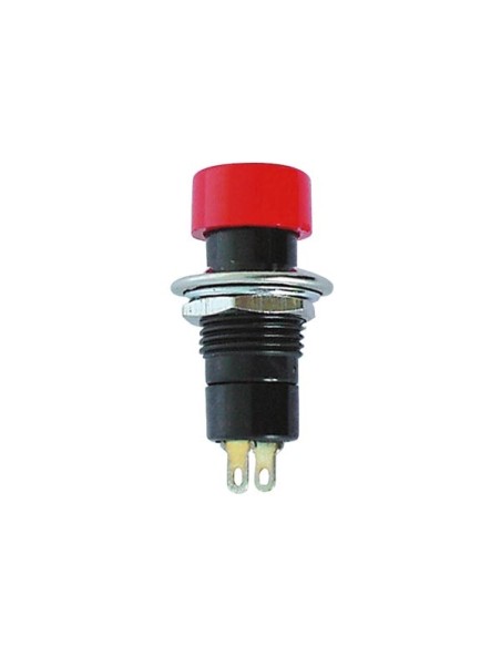 PUSH-BUTTON SWITCH OFF-(ON) RED