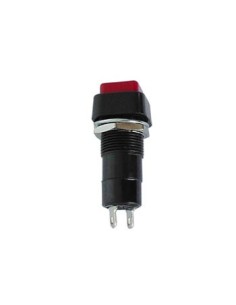 R18-23A BOUTON-POUSSOIR OFF-ON ROUGE 3A/125V