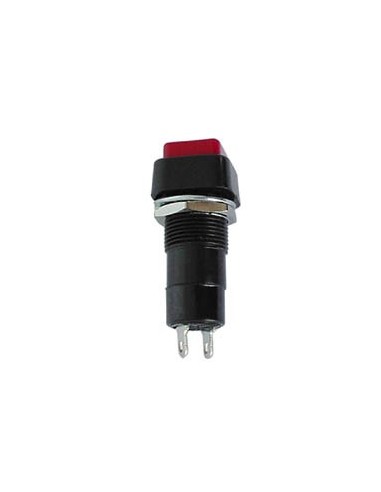 R18-23A - DRUCKSCHALTER - 1P AUS-EIN - ROTE SCHUTZKAPPE - 3 A / 125 V