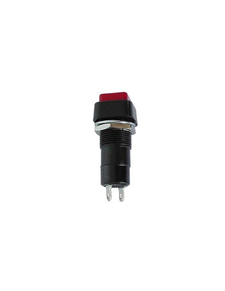 R18-23B - DRUCKTASTER - 1P AUS-(EIN) - ROTE SCHUTZKAPPE - 3 A / 125 V