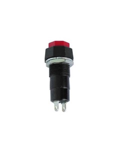 R18-24A  BOUTON-POUSSOIR OFF-ON ROUGE 3A/125V