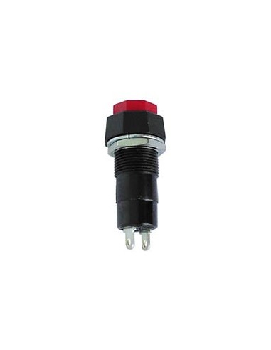 R18-24A  BOUTON-POUSSOIR OFF-ON ROUGE 3A/125V