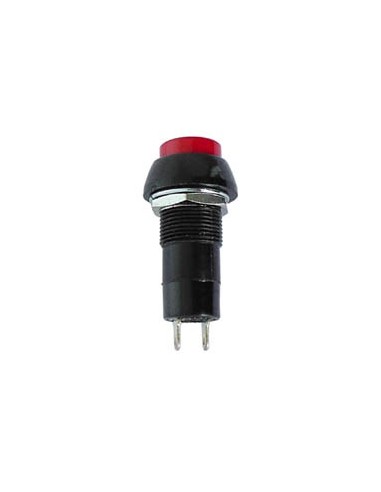 R18-25A - DRUCKSCHALTER - 1P AUS-EIN - ROTE SCHUTZKAPPE - 1 A / 125 V